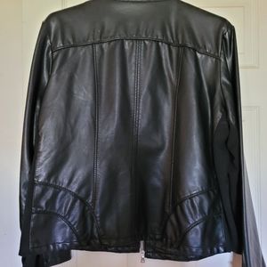 Black riding jacket